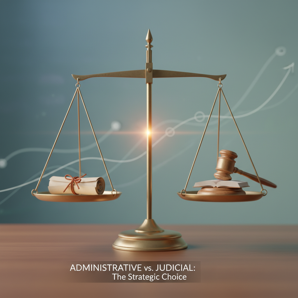 Recuperação administrativa ou judicial: qual é o caminho adequado em cada caso